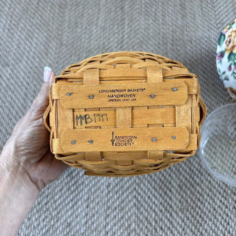1999 Longaberger Basket, Horizon of Hope, American Cancer Society